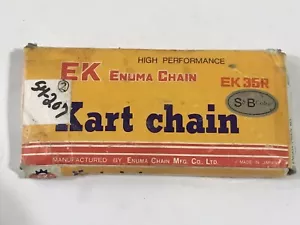 EK Enuma Chain Go Kart Chain Hi Performance EK35R Chain 106 Links Made in Japan - Picture 1 of 5