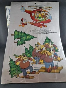 Disney Duck Tales Scrooge McDuck 3D Christmas Decoration Vintage 1987 - Picture 1 of 2