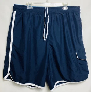 Chaps Men’s Swim Trunk Size 2XB Navy Blue - Bild 1 von 3