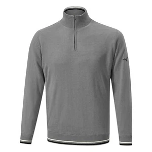 Mizuno Herren Windproof Pullover Jumper, Farbe: Grau - Bild 1 von 1