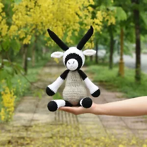 The Oryx Crochet Amigurumi Gift - Arabian Oryx Handmade Stuffed Crochet Toy - Picture 1 of 6