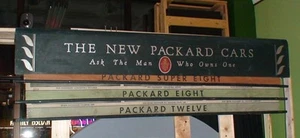 1930's Packard sign from the porcelain neon sign era - Picture 1 of 10