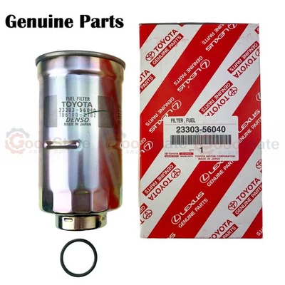 Genuine Toyota LandCruiser 80 Series HZJ 1HZ 4.2 Diesel Fuel Filter - Image 1 of 3