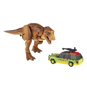 Transformers Generations Collaborative: Jurassic Park Mix, Tyrannocon Rex & Auto - Picture 1 of 10