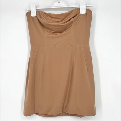 Bronx & Banco Strapless Micro Mini Nude Bodycon Cocktail Party Sz S Stretch - Image 1 of 4
