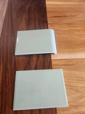 Vintage Spring Green Ceramic Tile By AMERICAN OLEAN - Image 1 of 4