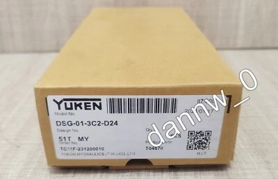 New In Box Yuken DSG-01-3C2-D24-51T Directional Valve
