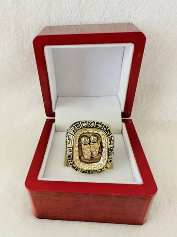 1995 Houston Rockets NBA Championship  Ring W Box, ๐บ๐ธ SHIP Cover