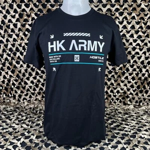 NEW HK Army Cyber Paintball T-Shirt - Black - Large - Picture 1 of 4