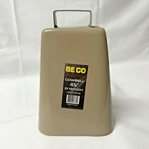 Be Co 4-7/8” Kentucky CowBell 2K Tan - Picture 1 of 8