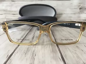 ALEXANDER MQUEEN AMQ4153 Gestellbrille Eyeglasses Fassung Unisex Gelb +Etui 120 - Bild 1 von 4
