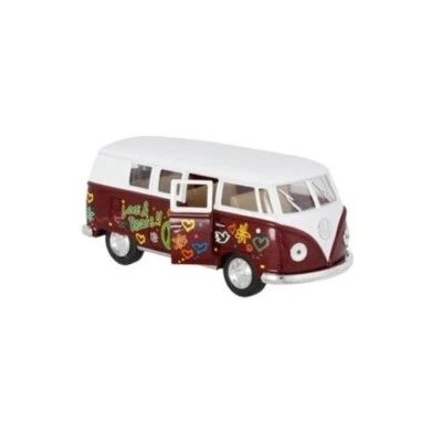 Volkswagen T1 Combi 1/32 1962 Bordeaux, Pace E Amore, Retro-Friction - KT5060 - Immagine 1 di 2