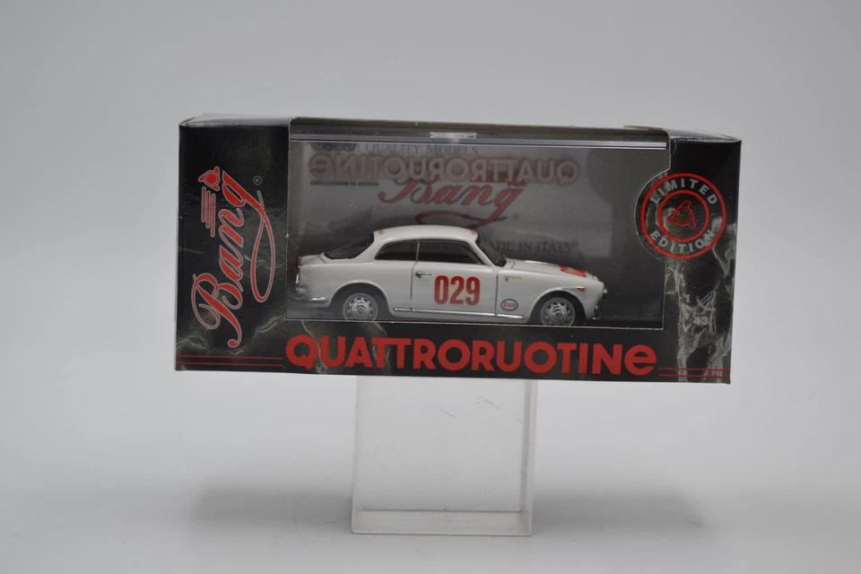 DIE CAST " GIULIETTA SPRINT 2A LIMITATA QUATTRORUOTINE " BANG 1/43 - Immagine 1 di 1