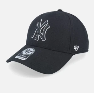 New 2024 New York Yankees Baseball hat, Embroidered NY Adjustable, Black - Picture 1 of 4
