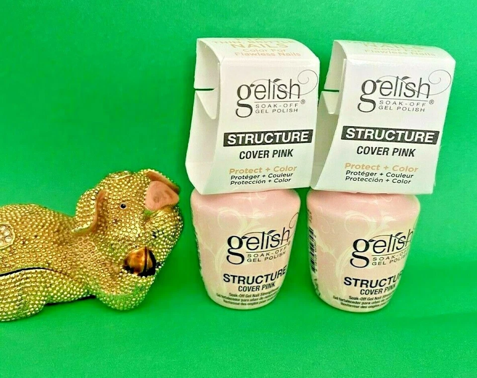 2 Harmony Gelish UV Gel Polish Structure Gel "COVER PINK" 0.5oz **BRAND NEW** - Image 1 of 1