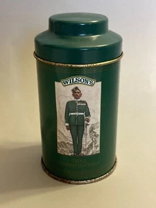 Wilson's British Empire Series No. 3 Round Small Empty Tea Tin - Picture 1 of 7