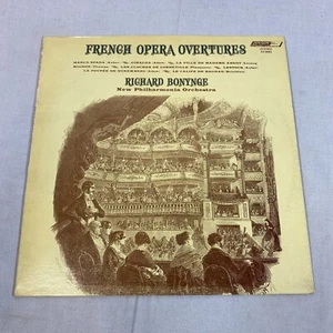 French Opera Overtures - Richard Bonynge - New Philharmonica Orchestra Vinyl LP - Picture 1 of 7