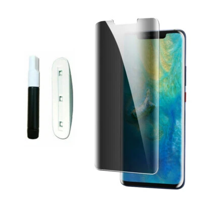 Protector de pantalla de vidrio templado UV líquido de privacidad para Samsung Huawei P30 Oneplus Foto 1 de 4