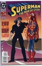 Superman the Man of Steel 1991 series # 45 near mint comic book
