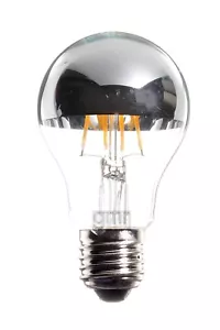 Lampadina LED 8W a cupola argentata cromata 230V E27 - FLOS Arco Splugen Brau - Foto 1 di 1