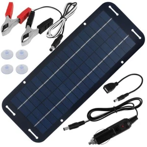 60W Solarpanel 12V Faltbar Tragbare Solarmodule für Camping Wohnmobil Handy - Bild 1 von 23