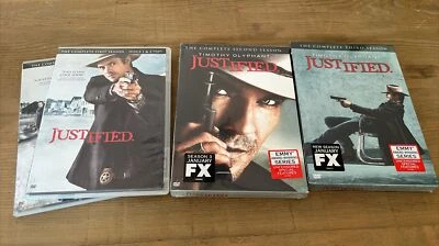 Justified - Seasons 1-3 - DVD - First, Second and Third Seasons Foto 1 de 3