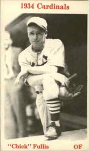 1974 TCMA - CARDINALS GAS HOUSE GANG - CHICK FULLIS - ST LOUIS CARDINALS -