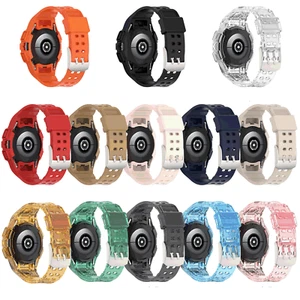 Watch Case Strap For Samsung Galaxy Watch 4 40MM/44MM Sport Wrist Band Straps - Picture 1 of 38
