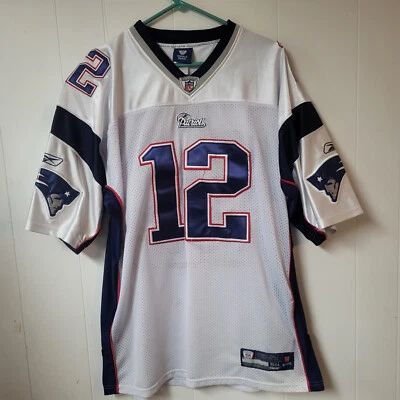 Camiseta deportiva Reebok Onfield NFL New England Patriots #12 Tom Brady talla 54 Foto 1 de 4