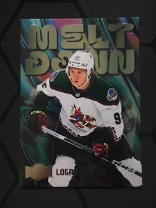 2023-24 SkyBox Metal Universe Insert Card Meltdown Logan Cooley - Picture 1 of 2