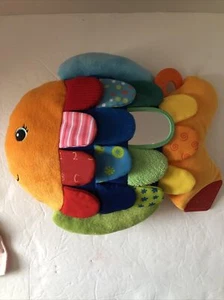 MELISSA & DOUG K’s Kids Plush FLIP FISH Baby Sensory Learning Educational Toy - Picture 1 of 7