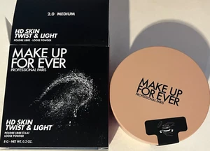MAKE UP FOR EVER HD SKIN TWIST & LIGHT Loose Powder 2.0 Medium New Sealed - Picture 1 of 4