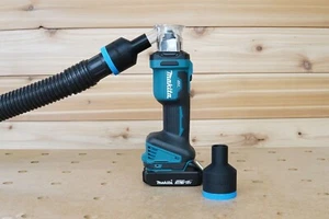 1-7/8" Shop Vac Schlauch Arretierung Staub Adapter für Makita Trockenbau Ausschnitt Werkzeug - Bild 1 von 4