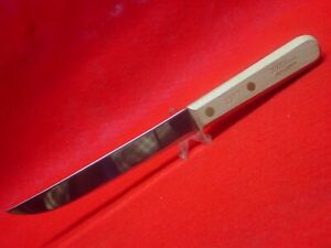Dexter Russell Traditional Wide Fish Fillet Boning Knife Hickory Wood Handle