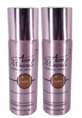 2 Pack Aero Minerale Spray on Bronzer "Malibu" - Image 1 of 2