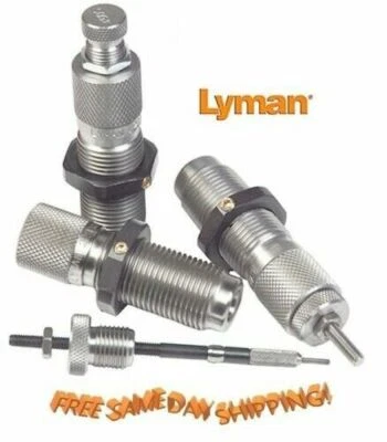 Lyman Deluxe 3-Die Set with Carbide Expander Button 223 Remington NEW! # 7680234 - Image 1 of 4