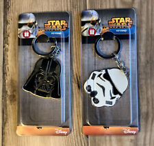 Disney Star Wars..Darth Vader/Storm Trooper Keyring..Set Of 2..Unopened..x