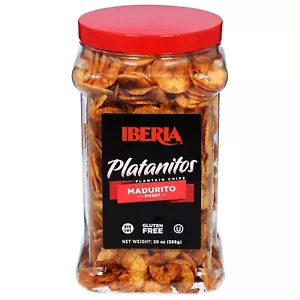 Maduritos Naturally Sweet Plantain Chips, 20 Ounce (Pack of 1) - Picture 1 of 8