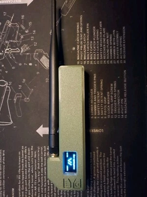 SPECTRE3D Custom Meshnode Heltec V3-CASE ONLY- 3D Printed Case w/ 18650 Battery Holder