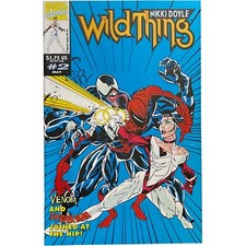Nikki Doyle Wild Thing #2 May 1993 Marvel Comics Venom Carnage Spider-Man