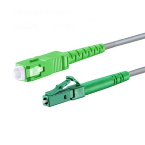 CONBIC® 5m-30m LCA SCA (8°) Grau SIMPLEX Glasfaser Lichtwellenleiter OS2 LWL - Bild 1 von 6