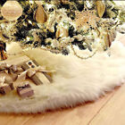 Christmas Tree Skirt 122/152Cm Snow Base Floor Decor Mat Cover Decorations?