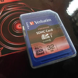 SD Memory Card Verbatim - SDHC Class 10 - 32 GB - 43963 - Foto 1 di 3