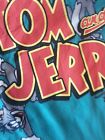 Tom and Jerry Women Long Two Piece Turquoise Pyjamas Warner Bros Authentic USED