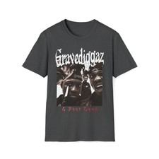 GRAVEDIGGAZ 6 feet deep Golden Era Rap Gildan Tshirt