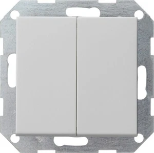 Gira Tastschalter 2-f. 0128015 IP20 grau Installationsschalter Kunststoff - Bild 1 von 11