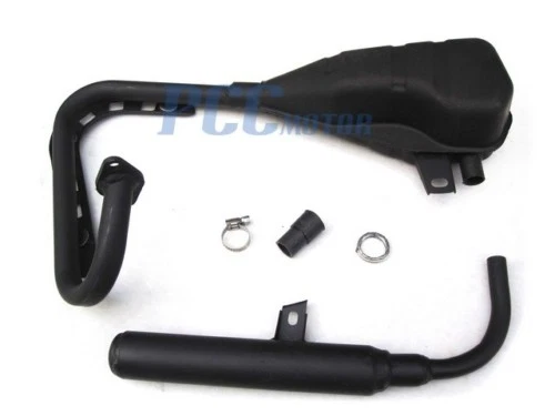 Tubo colector silenciador de escape Y-Zinger para Yamaha PW50 PW 50 1981-2012 EX21 Foto 1 de 1
