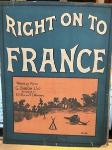 WW1 Confezione da 2 spartiti 11x14 di Berlino e Ulp - Foto 1 di 2