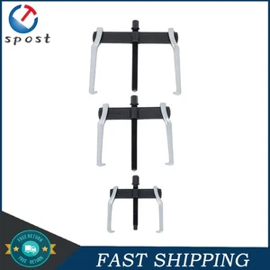 2 Jaw Gear Bearing Puller Set 3-Piece 4'' 6'' 8'' Steel Auto Removal Pulley Tool - Picture 1 of 12