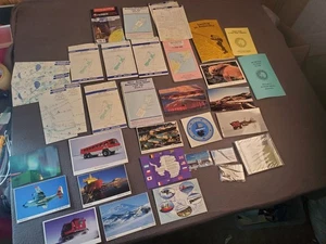 South Pole Station Antarctica New Zealand Maps Mcmurdo Guide Postcard Lot - Picture 1 of 21